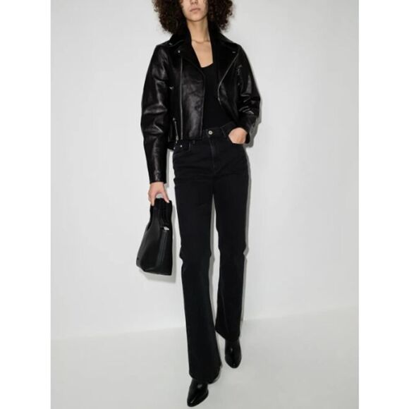 RTA Saige leather biker jacket - Size XS - NWT - Picture 4 of 8